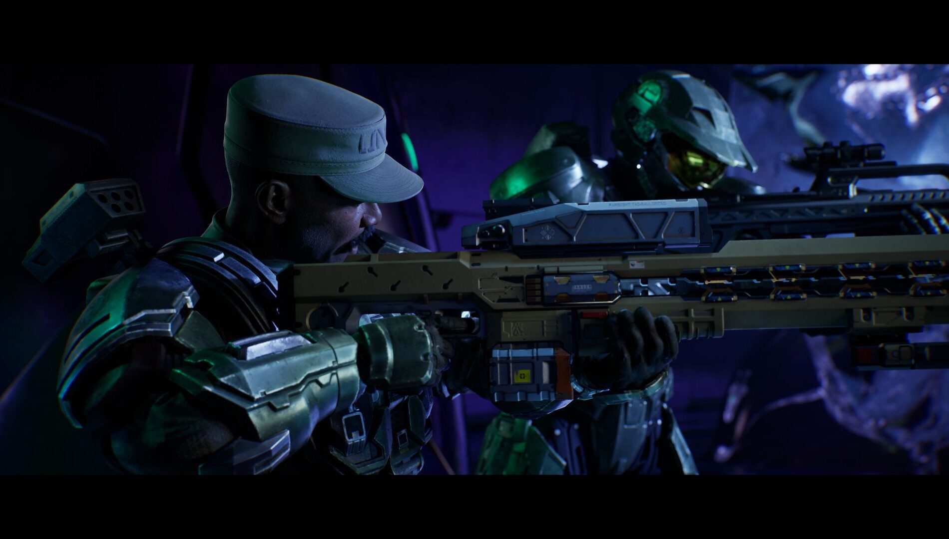Scene from the new campaign mission Operation Meteorite in Halo: Campaign Evolved
