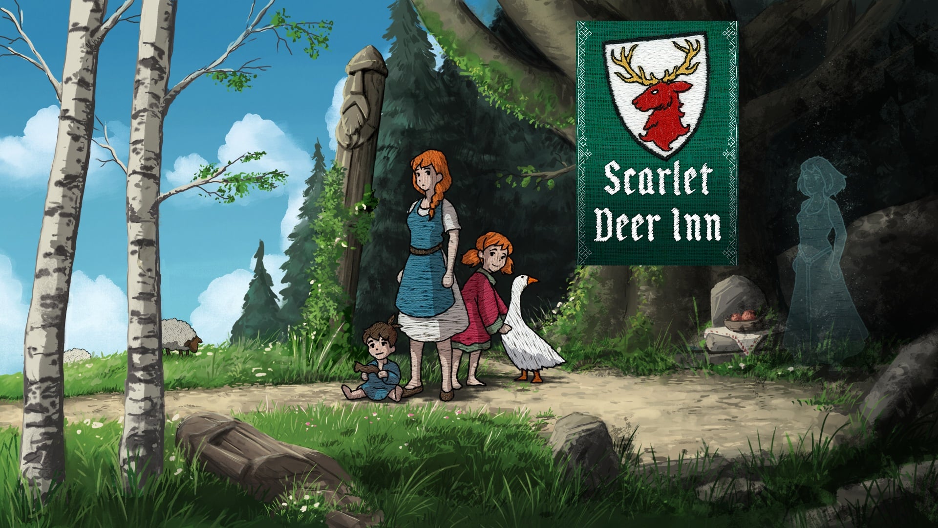 Scarlet Deer Inn: Fünf Jahre Handarbeit stecken in diesem bestickten Mittelalter-Abenteuer