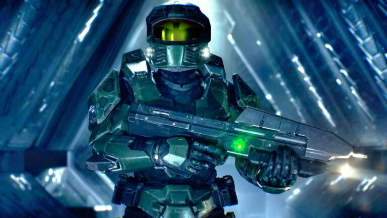 Key Art zu Halo: Campaign Evolved, dem Spiel, nach dessen Launch es bei Halo Studios zu Personalveraenderungen kam