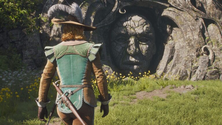 Artwork zu Fable von Playground Games, das die maerchenhafte Spielwelt zeigt