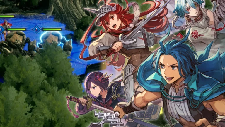 Truppenaufstellung im Strategie-Rollenspiel Brigandine Abyss vor einer taktischen Schlacht