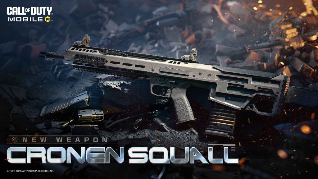 Das neue Sturmgewehr Cronen Squall aus Call of Duty Mobile Season 7