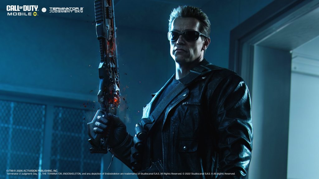 Der T-800-Operator-Skin mit Schrotflinte in Call of Duty Mobile Season 7