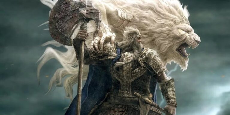 Screenshot aus Elden Ring: Tarnished Edition auf Nintendo Switch 2 zeigt einen Tarnished-Charakter in duesterer Fantasy-Umgebung