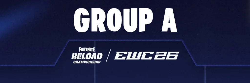 Übersicht der Teams in Group A der Fortnite Reload Elite Series Championship