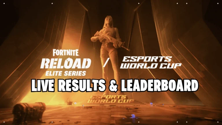 Key-Art zur Fortnite Reload Elite Series Championship beim Esports World Cup 2026