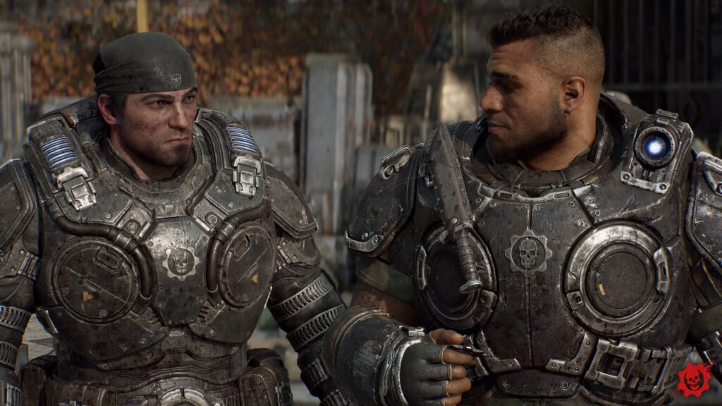 Dom und Marcus in einer weiteren Gameplay-Szene aus Gears of War: E-Day