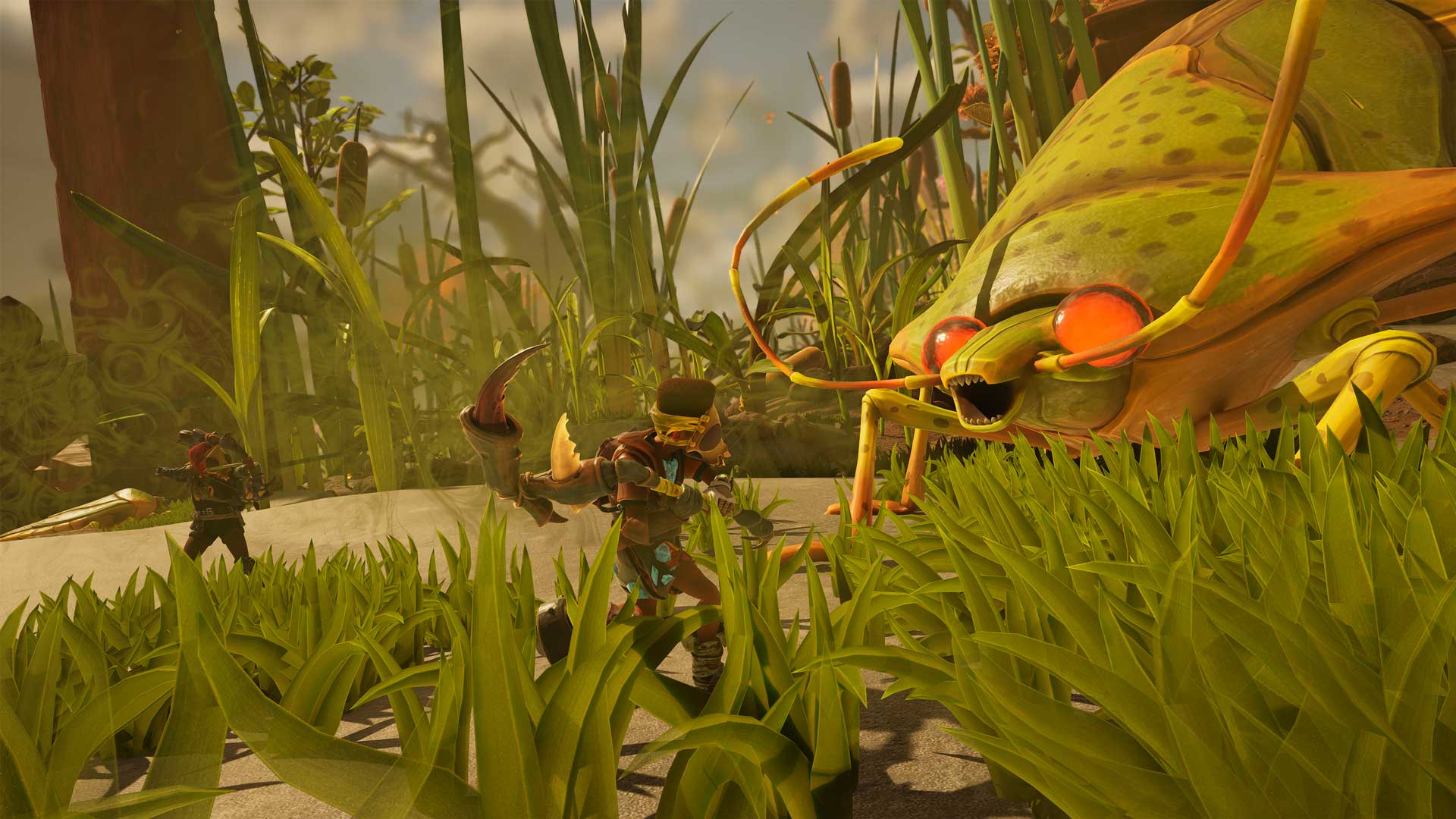 Ein Kaefer-Gegner aus dem neuen Grounded-2-Update Into the Abyss