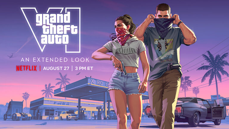 Offizielles Promo-Bild zum GTA-6-Extended-Look, der auf Netflix Premiere feiert