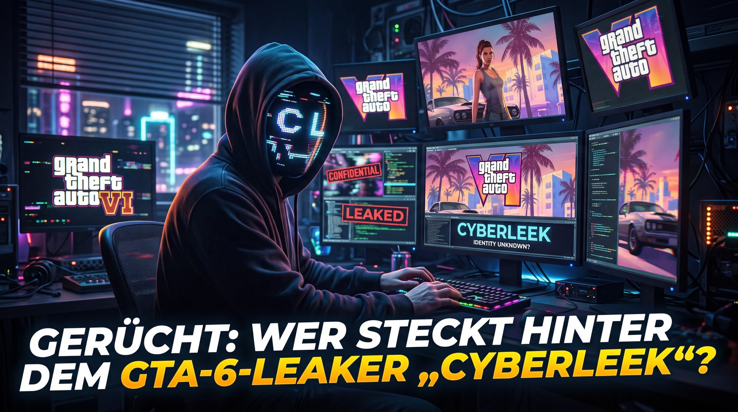 Gerücht: Wer steckt hinter dem GTA-6-Leaker „Cyberleek“?