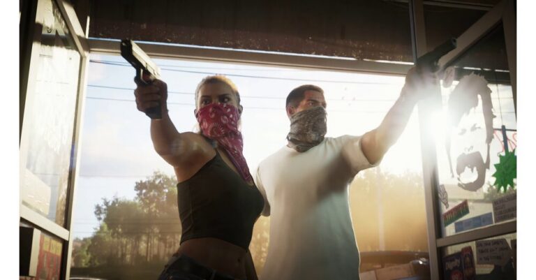 Artwork zu Grand Theft Auto 6 im Kontext der anhaltenden Leak-Affaere