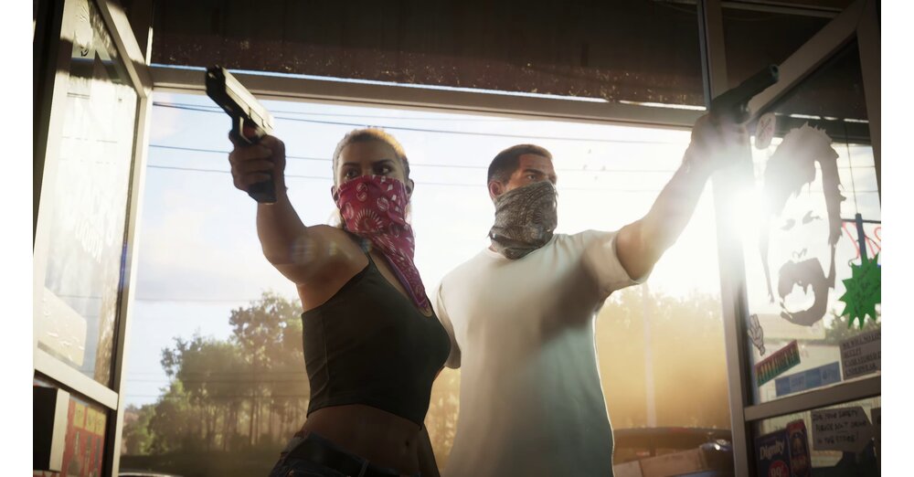 Artwork zu Grand Theft Auto 6 im Kontext der anhaltenden Leak-Affäre