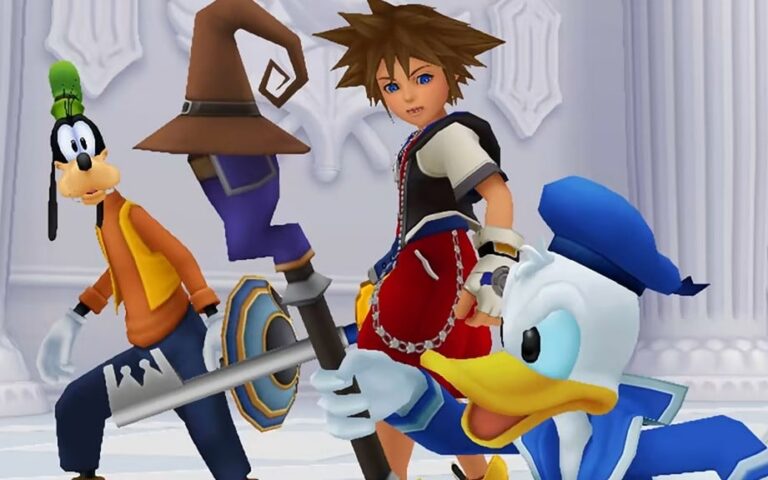 Artwork der Kingdom-Hearts-Reihe, die laut Disney zu den Milliarden-Dollar-Franchises zaehlt