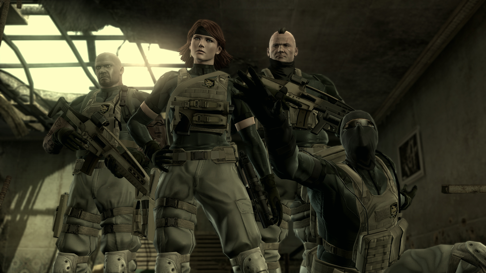 Screenshot aus Metal Gear Solid: Peace Walker in der Master Collection Vol. 2