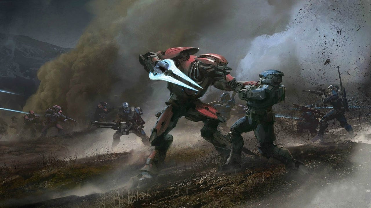 Halo: Reach Artwork – Randnotiz zur Modern-Warfare-Inspiration bei Bungie