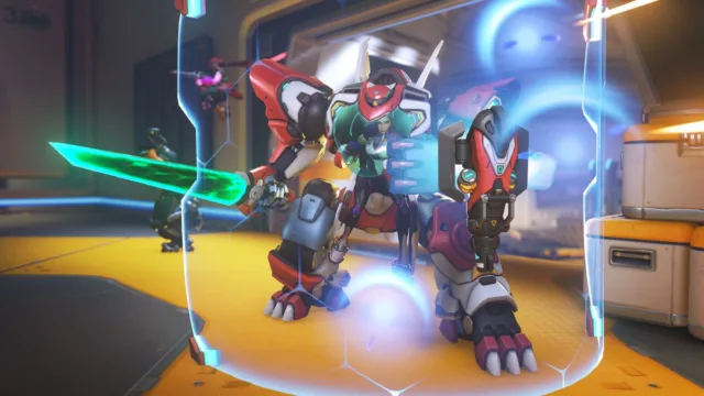 Die neue Overwatch-2-Heldin D.Mon alias Yuna Lee im Kampfanzug Beast