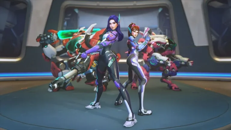 Overwatch 2 Season 4 Artwork mit neuer Heldin D.Mon und ueberarbeiteten Karten