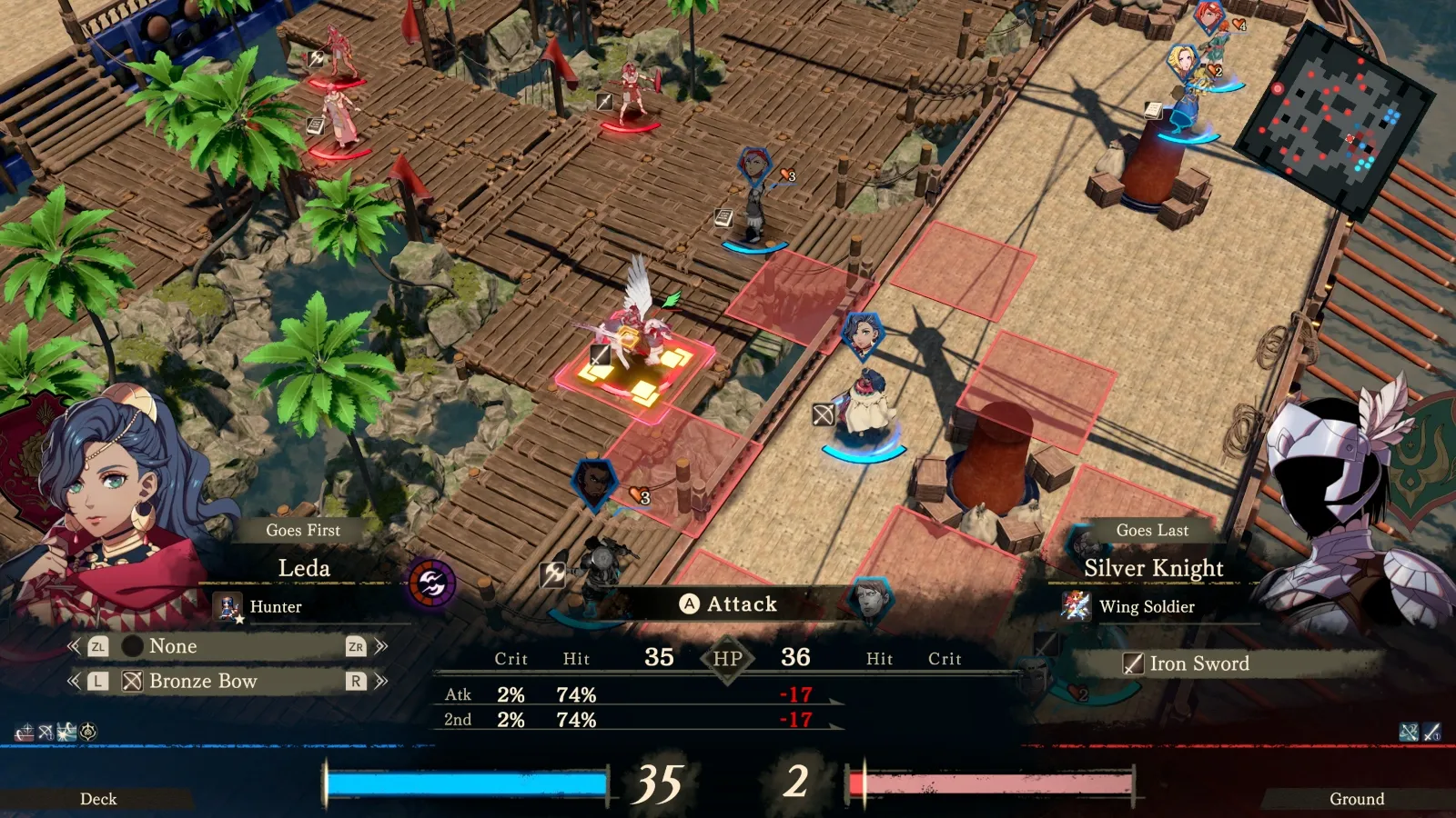 Dungeon exploration in Fire Emblem: Fortune's Weave from the new Nintendo Direct footage