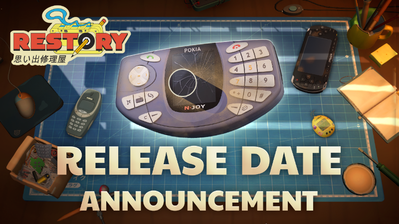 ReStory: Chill Electronics Repairs ist da – Reparatur-Sim im Y2K-Tokio-Look startet auf Steam
