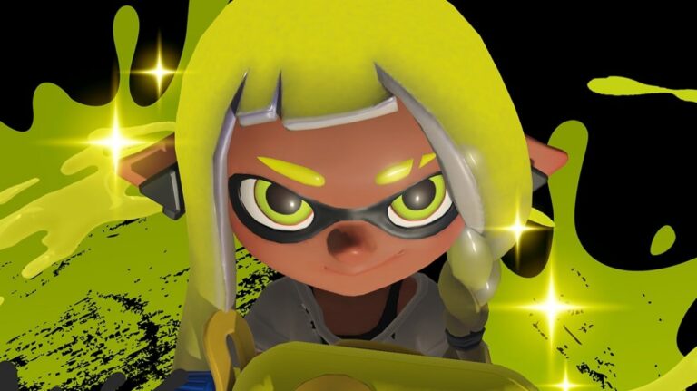 Splatoon 3 Artwork zum neuen Update Ver. 11.3.0 mit Inklingen im Tintenkampf