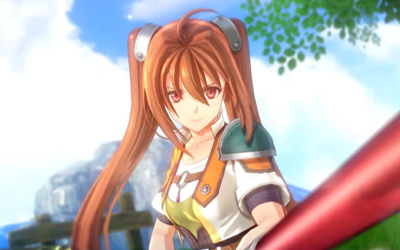 Key Visual zu Trails in the Sky 2nd Chapter mit Estelle und Joshua