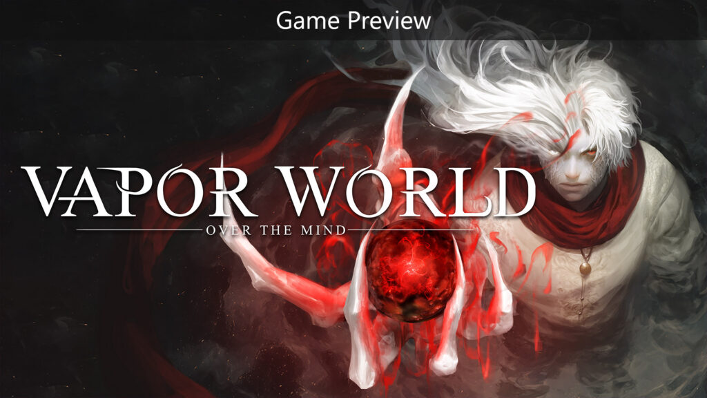 Horizontales Artwork zu Vapor World: Over the Mind, das am 19. August 2026 als Day-One-Release zu Game Pass kommt