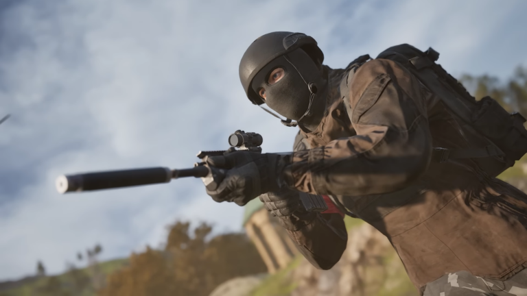 Soldaten im taktischen Multiplayer-Shooter Wardogs bei einem Gefecht auf zerstörbarem Terrain
