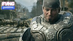 Marcus Fenix in einer Gameplay-Szene aus Gears of War: E-Day