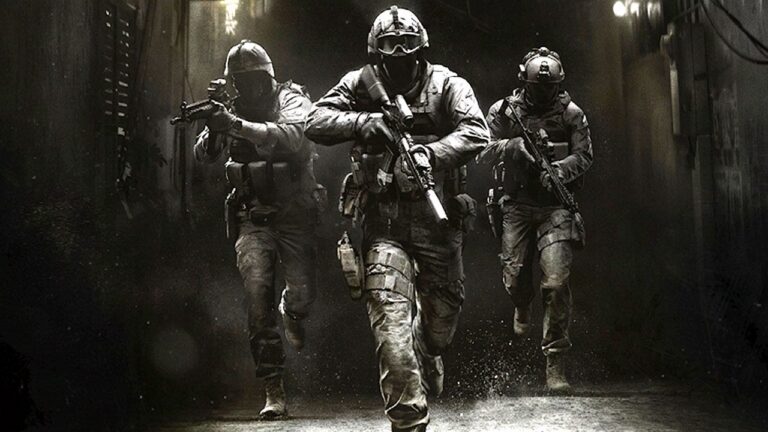 Scene from a Call of Duty multiplayer match, a symbolic image for the debate surrounding Skill-Based Matchmaking.