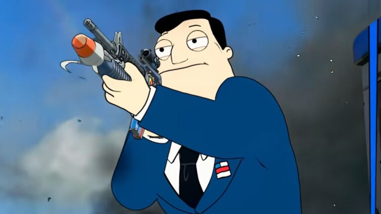 Colorful American Dad crossover skin (Stan Smith) in Call of Duty, which can be hidden in Warzone via the Cosmetic Toggle in the future.