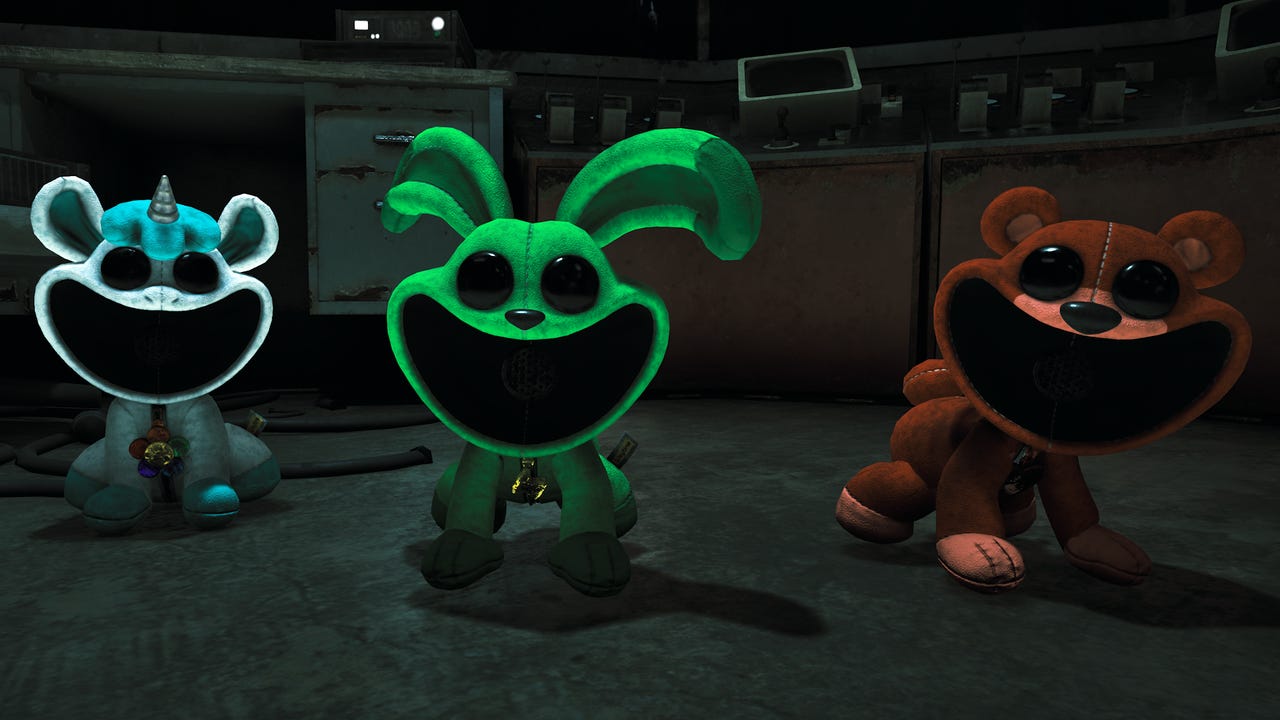 Screenshot aus Escape from Playtime, dem Koop-Survival-Horror-Spin-off von Poppy Playtime