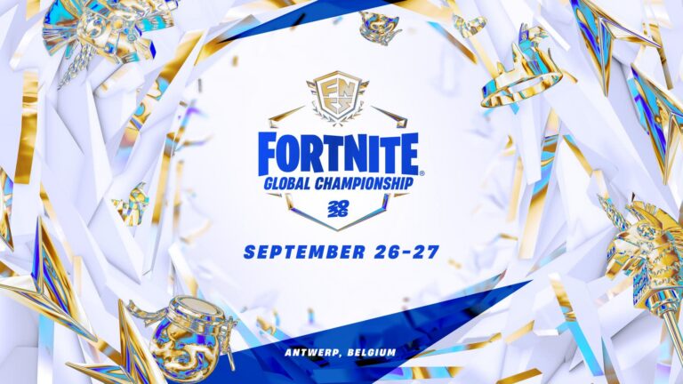 First confirmed participants of the Fortnite Global Championship 2026 at the Lotto Arena Antwerp
