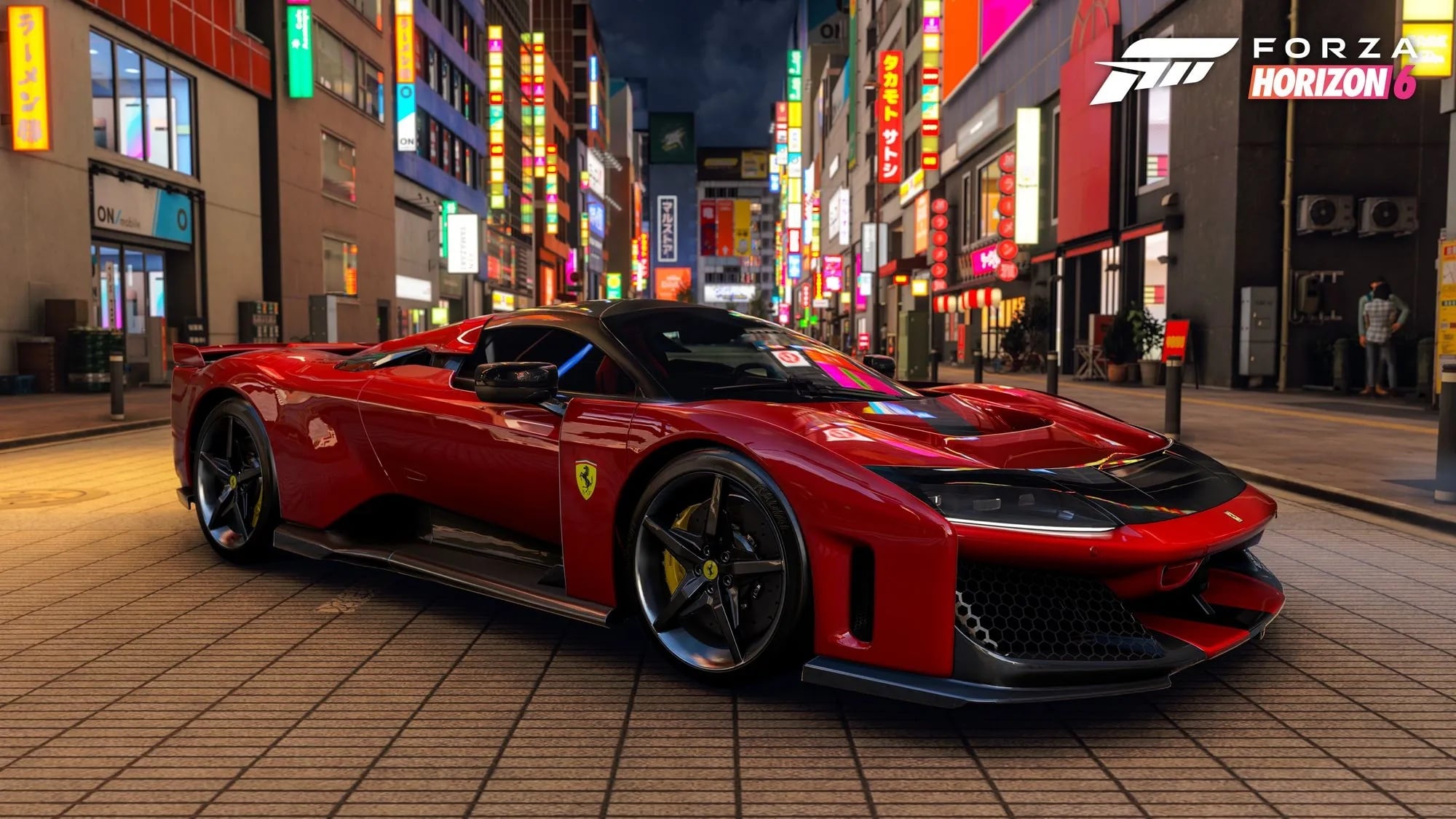 Forza Horizon 6 Artwork mit Rennwagen, Symbolbild zur PS5-Ankuendigung