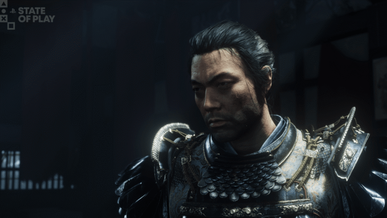 Key Art for Ghost of Yotei featuring Jin Sakai and Atsu, announcing the Echoes of Sekigahara expansion