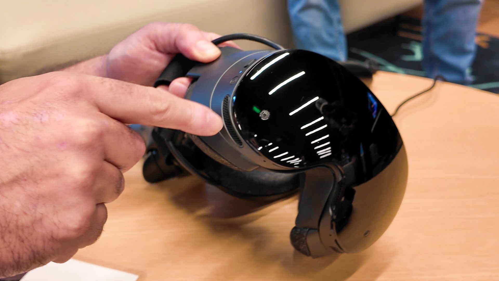 Illustration zum Steam Frame VR-Headset von Valve