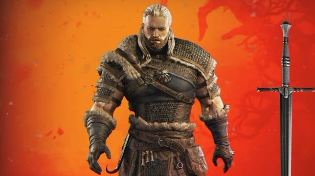 Der Geralt-Skin für Diablo-4-Barbaren, enthüllt auf der BlizzCon 2026