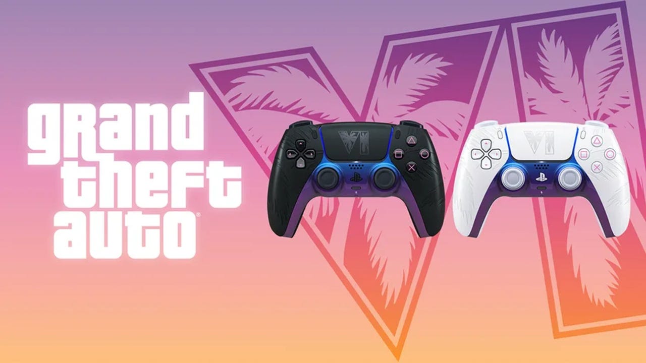 Die neuen GTA-6-DualSense-Controller für PS5, deren Vorverkauf in Großbritannien gestartet ist