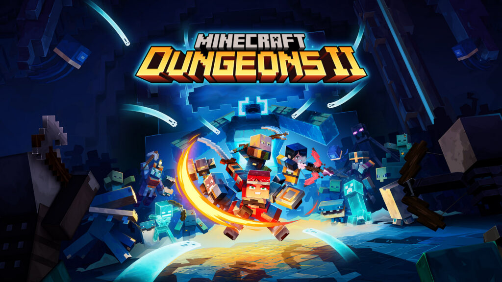 Key Art zu Minecraft Dungeons II, Day-One-Release im Xbox Game Pass