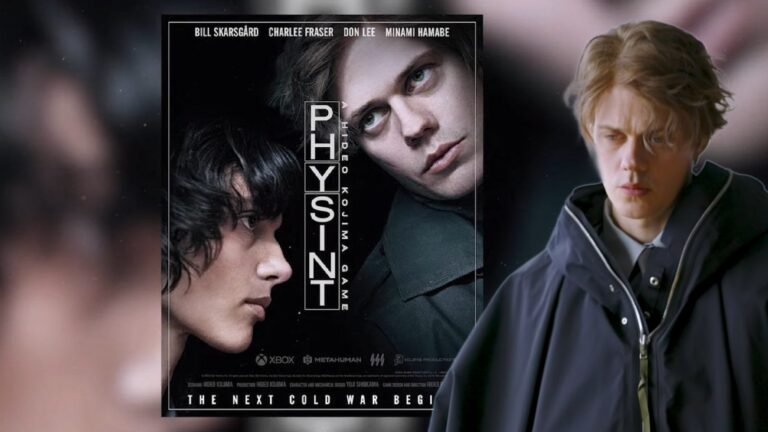 Scene from the Physint reveal trailer featuring actor Stellan Skarsgård, the new game from Kojima Productions