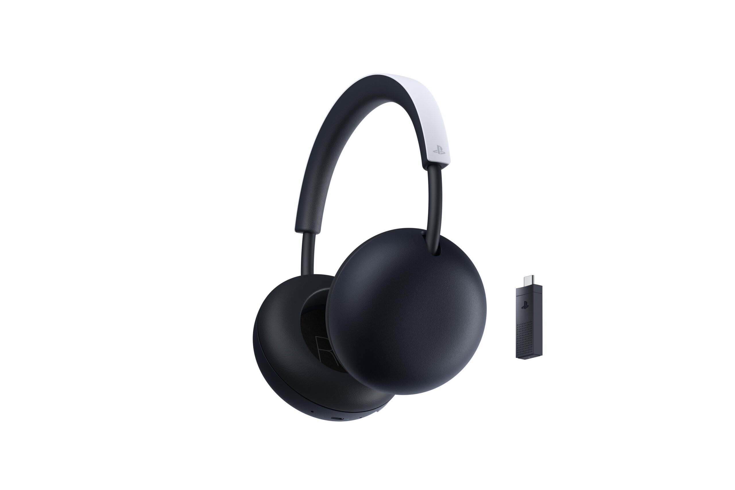 PlayStation Pulse Edge Wireless Headset mit ausklappbarem Mikrofon und USB-C-PlayStation-Link-Adapter