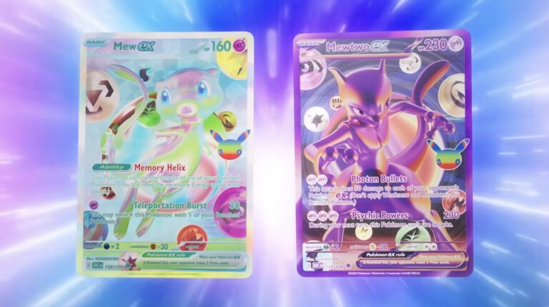 Booster-Packungen der Pokémon-TCG-30th-Celebration-Erweiterung mit holografischen Karten