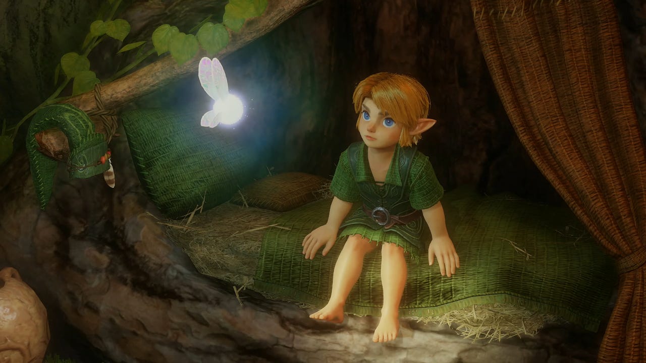 Szene aus dem Zelda-40th-Anniversary-Direct mit Ankündigung des Ocarina-of-Time-Remakes für Switch 2