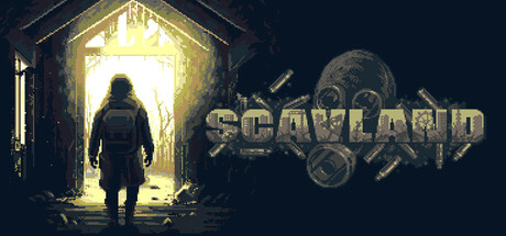 Steam Header Artwork for the Early Access title Scavland
