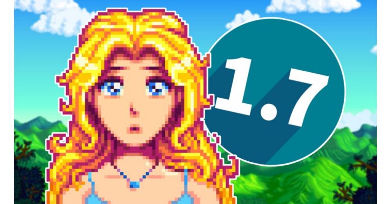 A scene from Stardew Valley, fitting the announcement of the upcoming 1.7 update