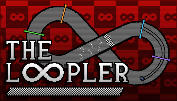 Offizielle Store-Grafik zum Roguelite-Deckbuilder The Loopler