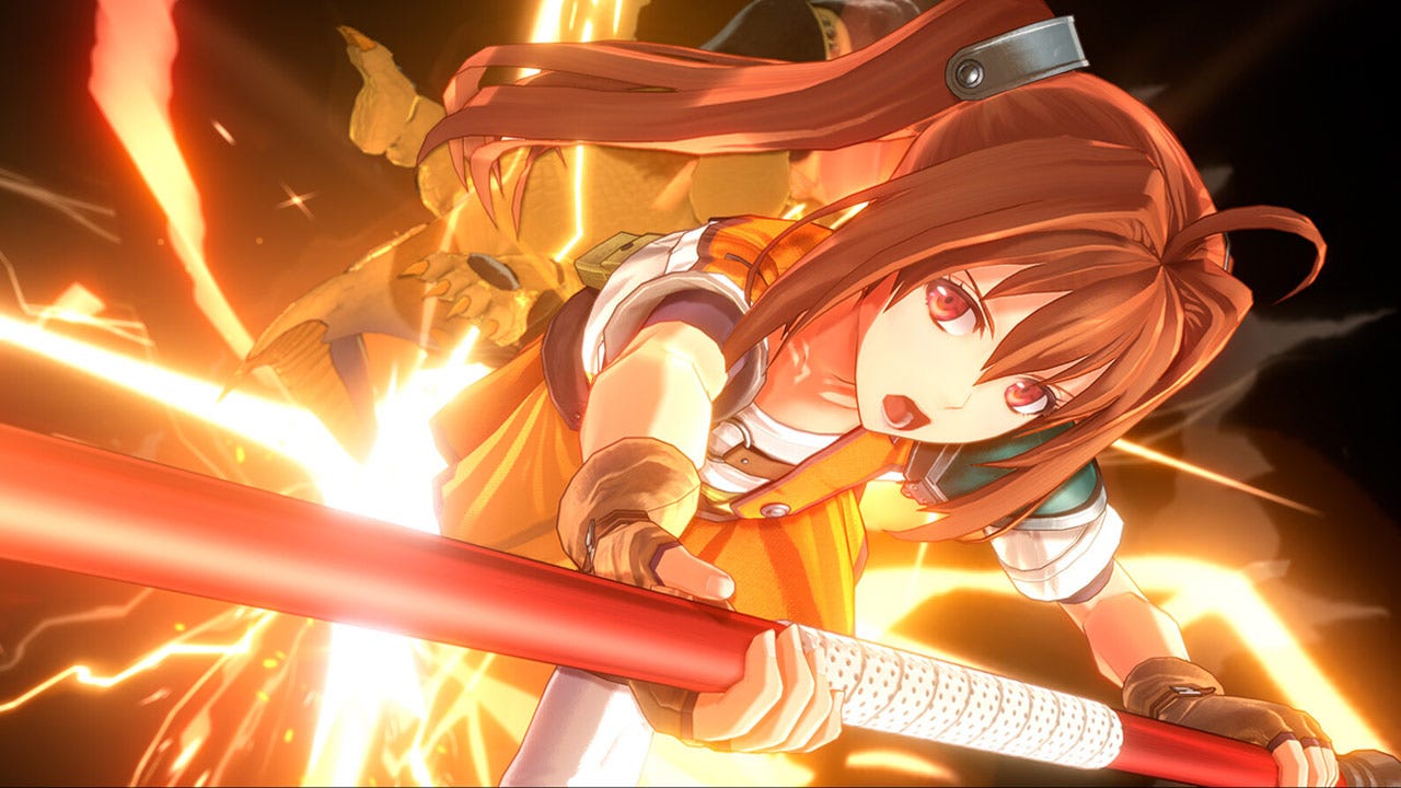 Szene aus dem JRPG Trails in the Sky: 2nd Chapter mit Charakteren der Liberl-Story