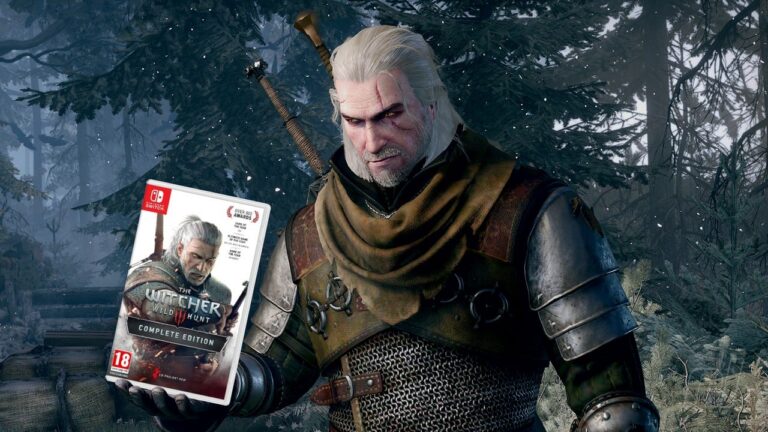 Witcher Geralt from The Witcher 3 Remastered on Nintendo Switch 2