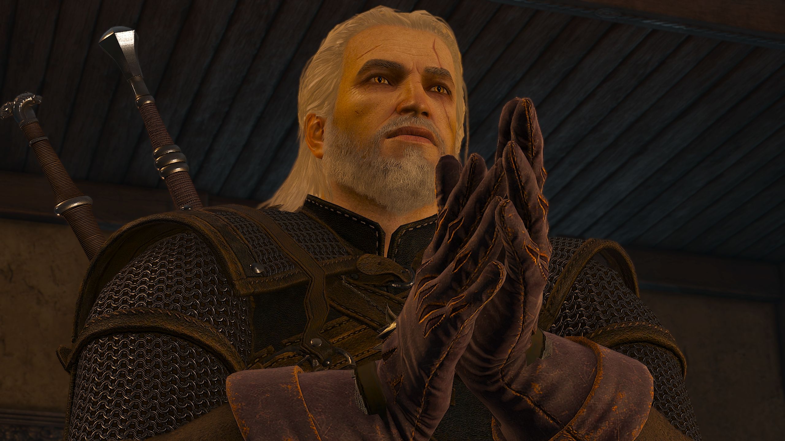 Scene from The Witcher 3: Wild Hunt in the upcoming Remastered version