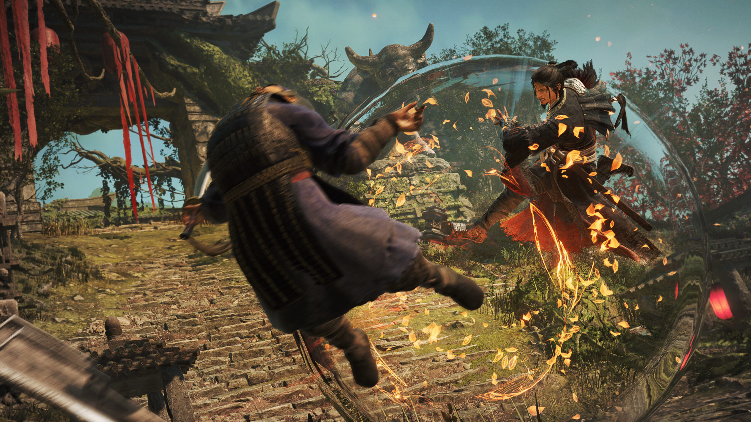 Scene from the Wo Long 2: Wings of Ember alpha demo