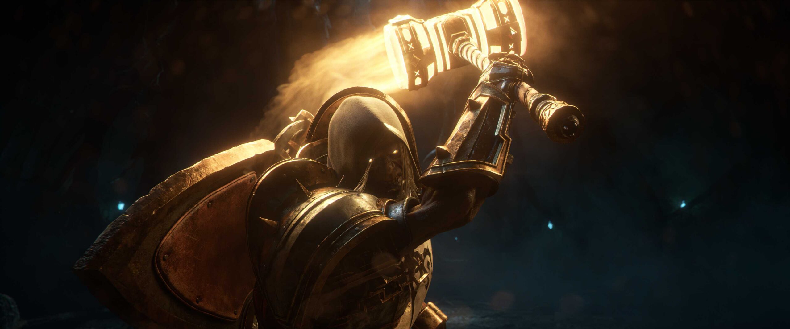 Cinematic-Szene aus World of Warcraft: Forever mit stimmungsvoller Himmelskulisse